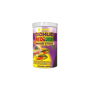 Značkový Tropical Cichlid Red&Green Medium Sticks 250ml/90g