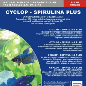 Zlevněný Petra-Aqua Mražený Cyklop se spirulínou 100g - BLISTR