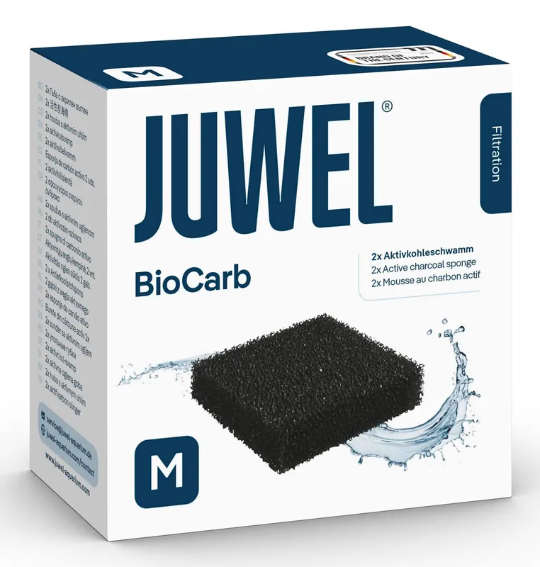 Akční Cena Filtrační náplň Juwel - Aktivní uhlí (2ks) COMPACT / Bioflow 3.0 / M