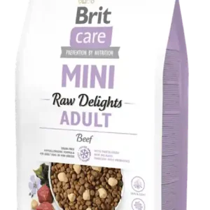 Akční Cena Brit Care Mini FD Raw Delights Beef 2 kg / exp. 2.4.26