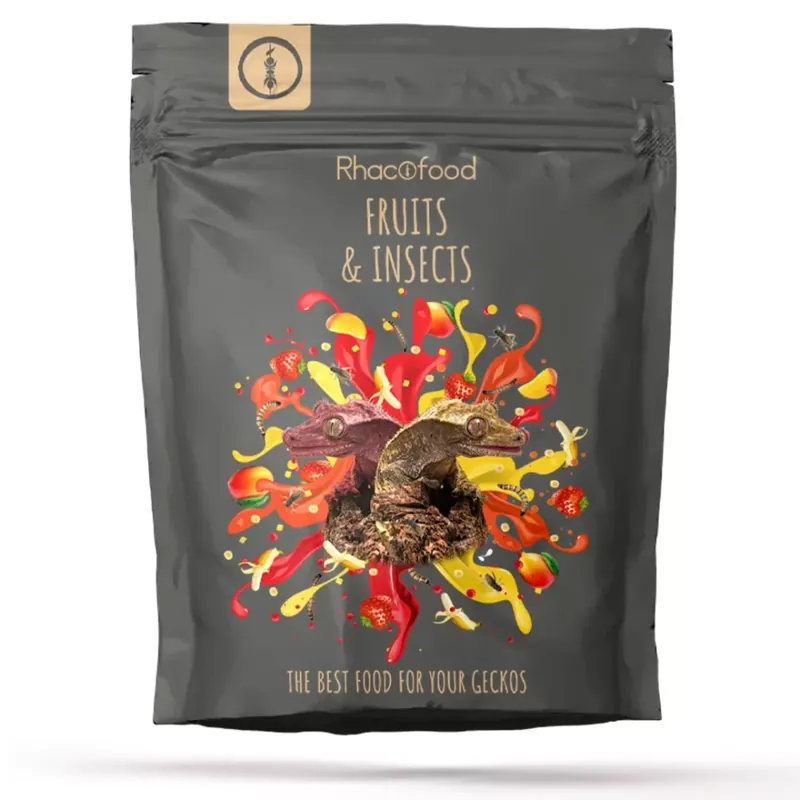 Rhaco Food Hmyz a ovoce - Veľkosť balenia 100 g Horká Nabídka