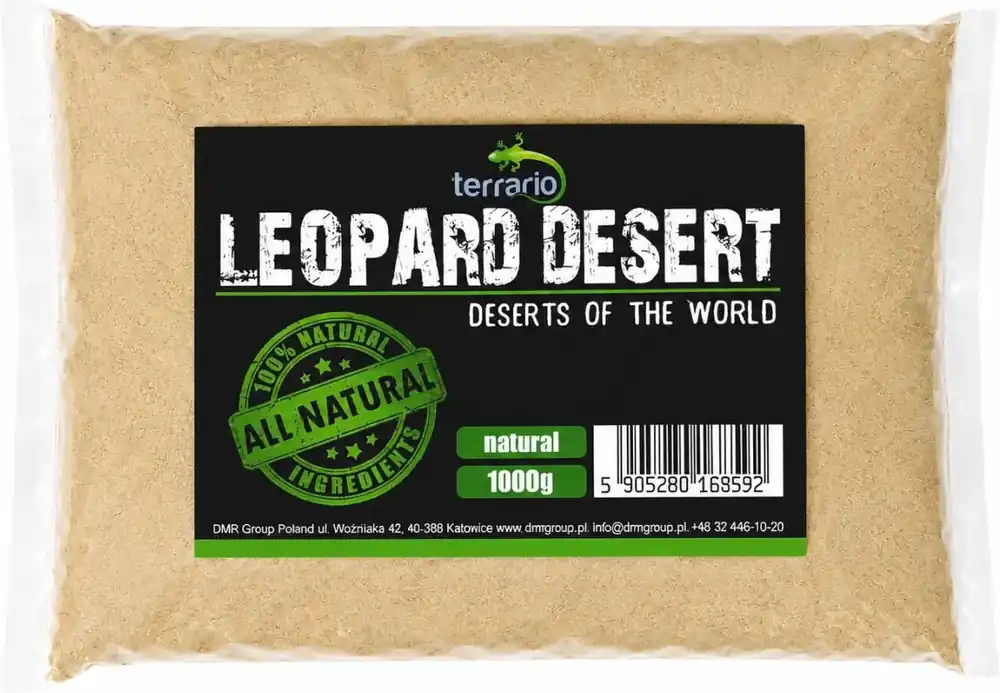 Terrario Leopard Desert pouštní substrát 1 kg Oblíbený