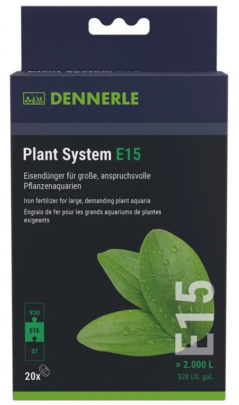 Cenová Bomba Dennerle Plant System E15 20 tablet