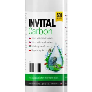 INVITAL Carbon 500 ml tekutý uhlík Nová Kolekce