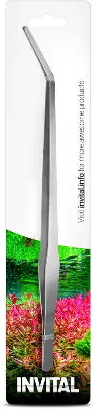 Zlevněný INVITAL Pinzeta zahnutá 27 cm