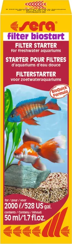 Akce Sera Filter Biostart 50ml