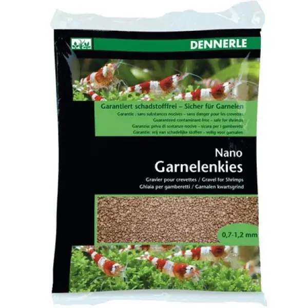 Akční Cena Dennerle písek Borneo hnědá 2kg pro nano akvária