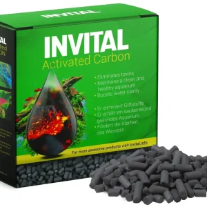 Akce INVITAL Activated Carbon - aktivní uhlí 500 g