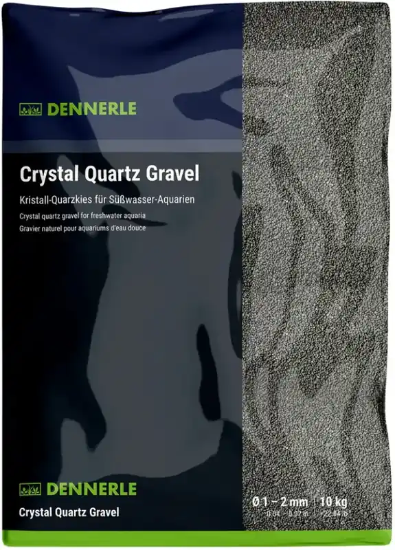 Akční Cena Dennerle Crystal-Quartz černý písek 10 kg