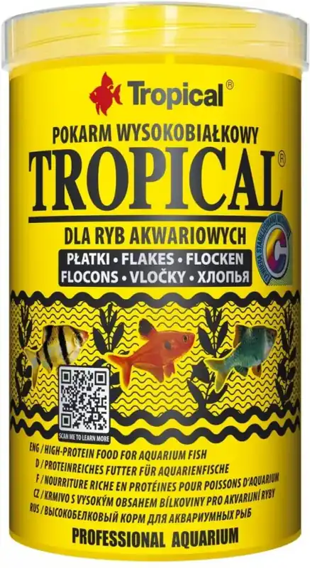 Značkový Tropical - Tropical vysokoproteinové krmivo 1000 ml / 200 g