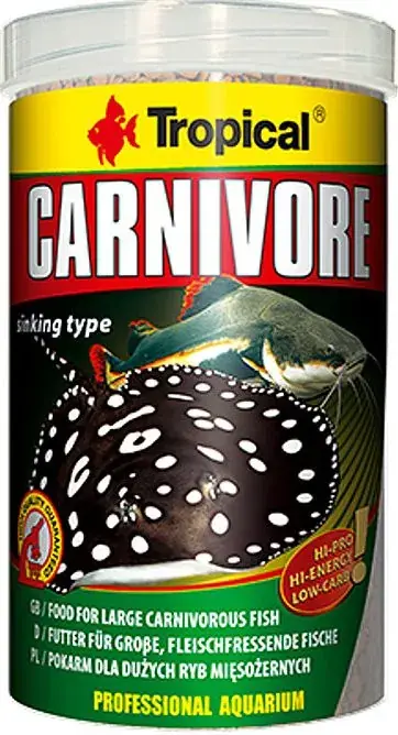 Zlevněný Tropical Carnivore 1000 ml / 600 g
