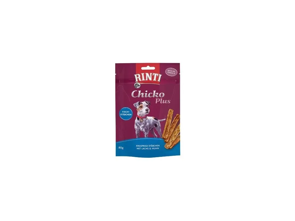 Rinti Dog Extra Chicko Plus pochoutka losos+kuře 80g Ihned K Objednání
