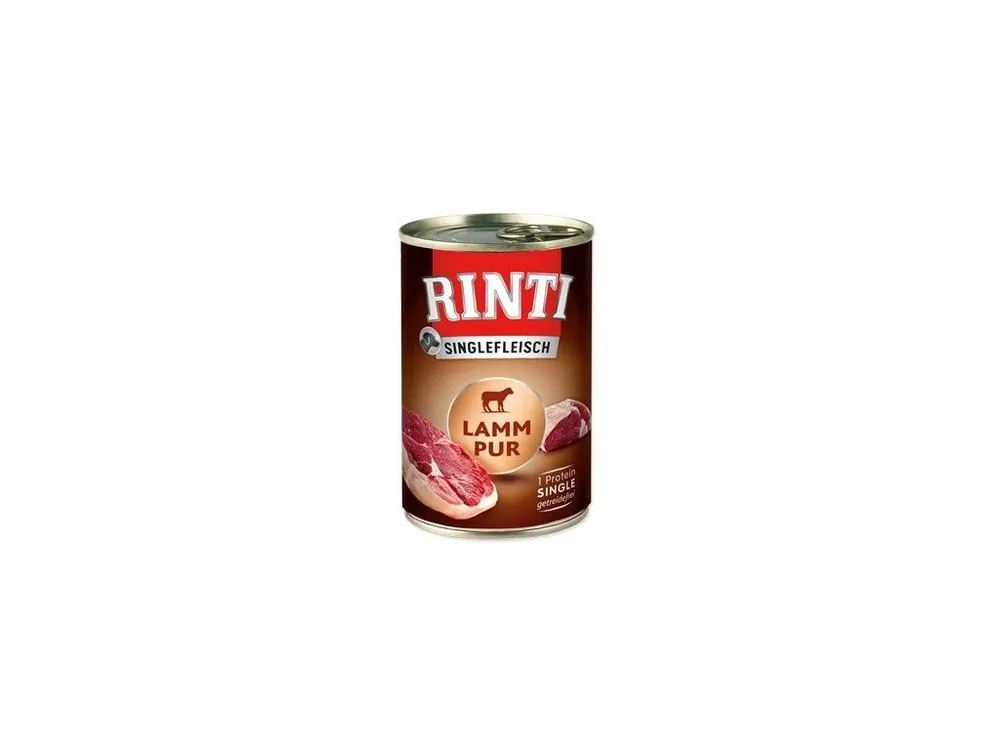 Značkový Rinti Dog Sensible PUR konzerva jehně 400g
