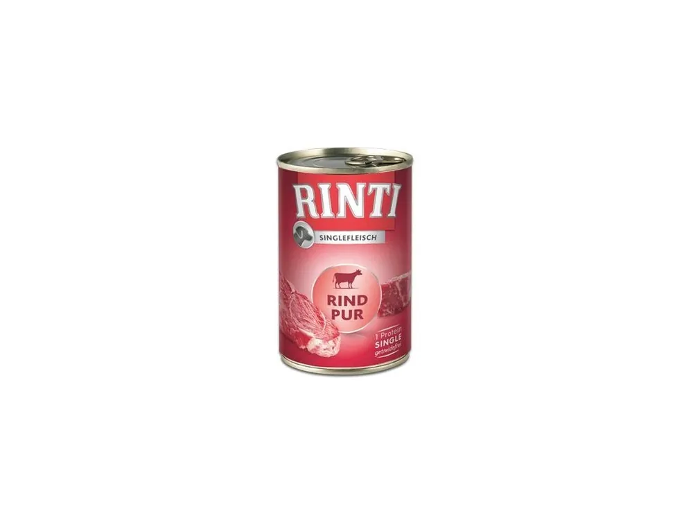 Speciální Cena Rinti Dog Sensible PUR konzerva hovězí 400g