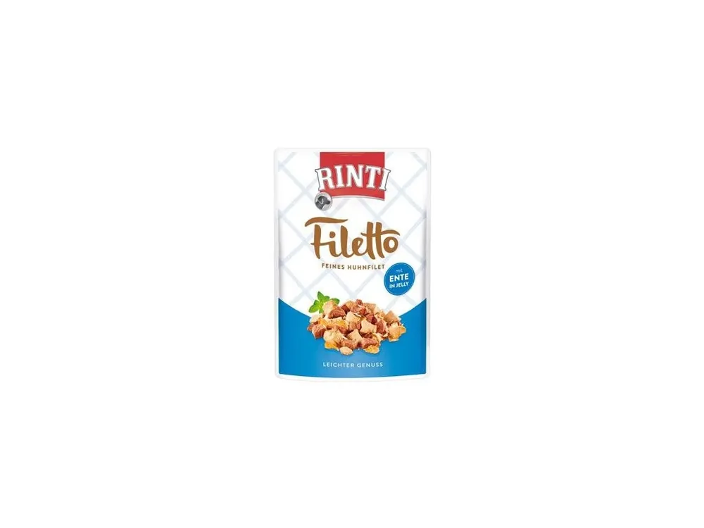 Rinti Dog Filetto kapsa kuře+kachna v želé 100g Nejlepší Volba