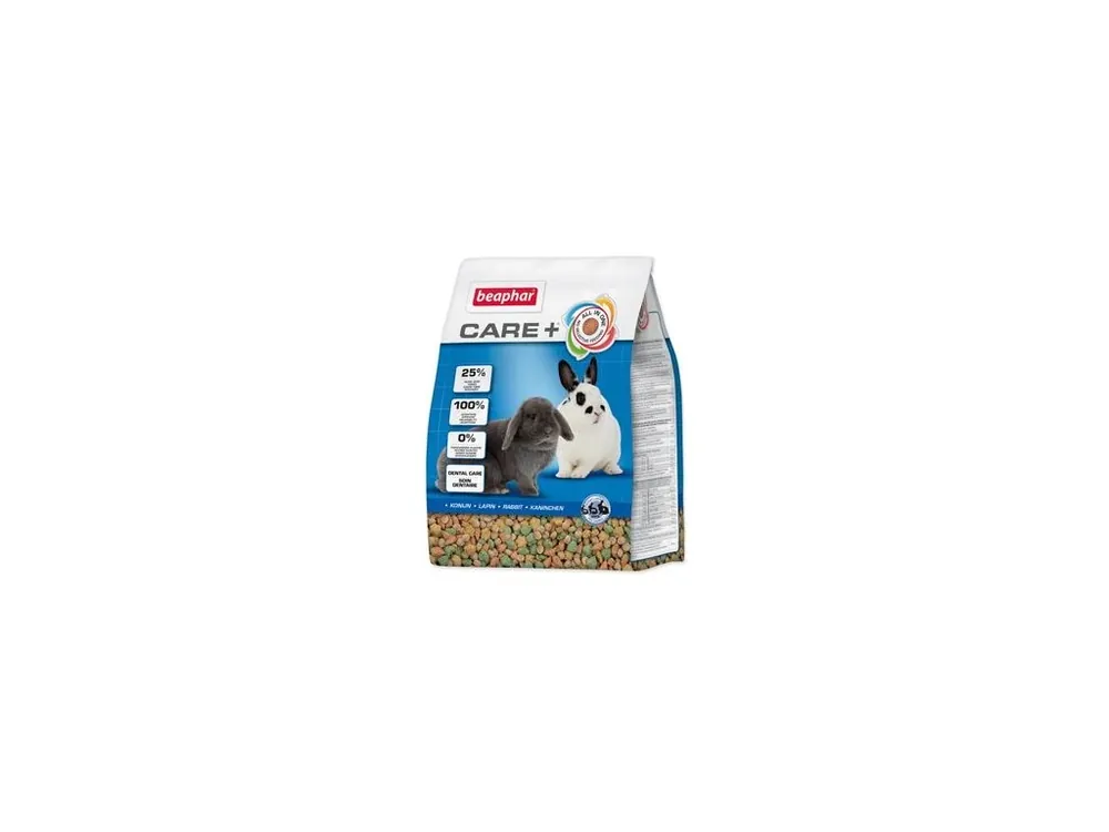 Přímo Od Výrobce Beaphar Krmivo CARE+ králík 1,5kg