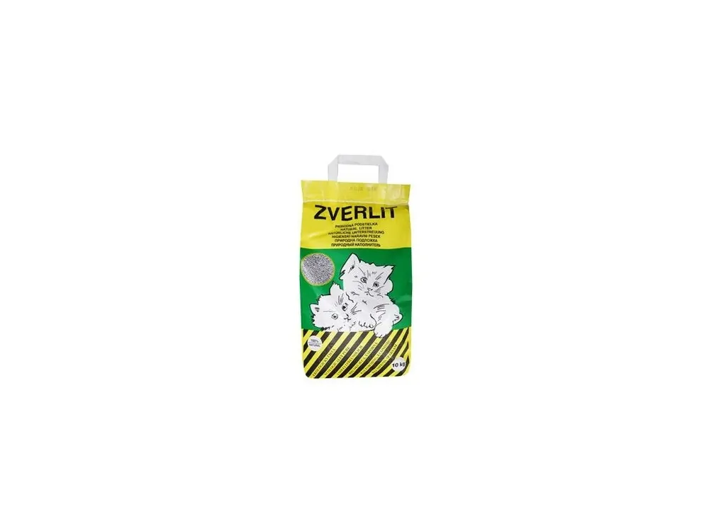 ZVERLIT Podestýlka zelená,hrubá, kočka 10kg Rychlé Dodání