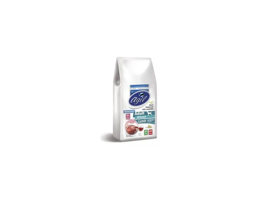 Agil Adult Sensitive GF Lamb&Venison&Potato 2kg Omezená Nabídka