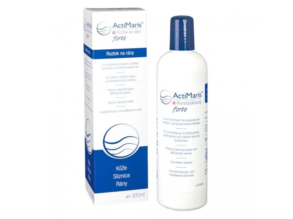 ActiMaris® Forte roztok na čištění a hojení ran 300ml Vrácení Zdarma