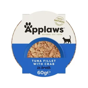 Akce Applaws Cat miska tuňákové filety a krab 60 g