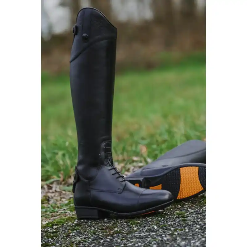 Finální Výprodej Vysoké jezdecké boty EQUITHEME NEW PRIMERA - Velikost XL/dlouhéRozměr 40