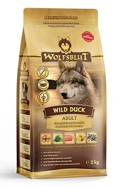 Značkový Wolfsblut Dog Adult Wild Duck 2kg