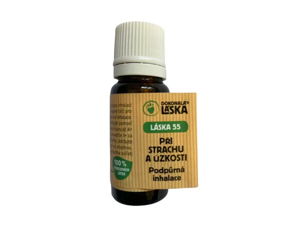 10 ml LÁSKA 55 Při strachu a úzkosti podpůrná inhalace Nakupujte Hned