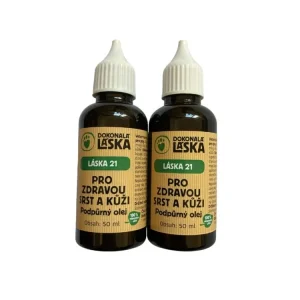 100 ml LÁSKA 21 Pro zdravou kůži a srst - podpůrný olej Cenová Bomba