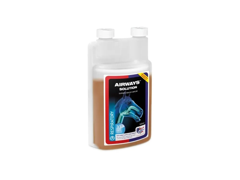 Airways solution pro rychlé zvýšení průchodnosti dýchacích cest - Láhev, 500 ml Autentický