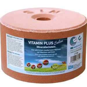 Značkový Vitamín plus selen, minerální liz pro koně s organickým selenem a vitamíny - Balení 3 kg